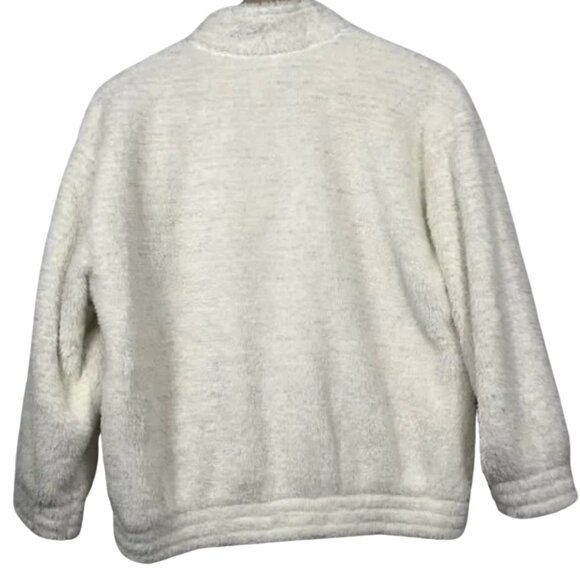 ADIDAS || Teen Girl Sherpa Pullover - Size 16 (or women's small) - NWT - Picture 4 of 4